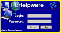 k�r eller download remote programmet Pc Helpware
